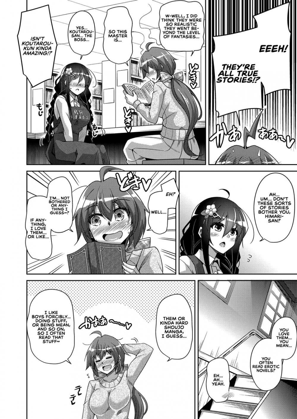 Hentai Manga Comic-A Bitch Rose Shrouded in Books-Read-81